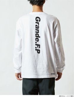 画像5: Grfp.プリント.ルーズフィット長袖Tシャツ　ブラックｘホワイト