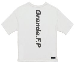 画像3: Grfp.プリント.ルーズフィット半袖Tシャツ　ホワイトｘブラック