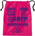 GRANDE.F.P.SOL&LUAナイロンマルチシューズケース　ホットピンクｘネイビー