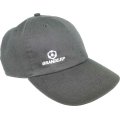 GRANDE.F.P.ヘキサゴン刺繍WASHED TWILL BB.CAP　チャコールグレー