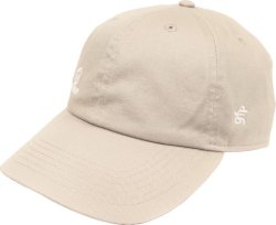 画像2: GRANDE.F.P.ヘキサゴン刺繍WASHED TWILL BB.CAP　ナチュラル（オフ白）