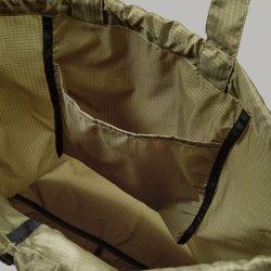 画像6: GRANDE.FPヘキサゴンライトナイロン リップストップ ジムサック ブラック