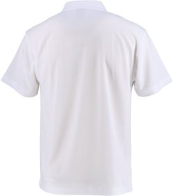 画像2: 【BIGサイズ対応】GRANDE.FP.ベーシックヘキサゴンロゴ.ポロシャツ　ホワイト