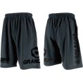 【BIGサイズ対応商品】GRANDE.FP.BIG.ヘキサゴンドライメッシュハーフパンツ　ブラックxブラック