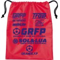 GRANDE.F.P.SOL&LUAナイロンマルチシューズケース　レッドｘネイビー