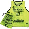 GRANDE.F.P.ベーシックビブス10枚セット　蛍光イエロー