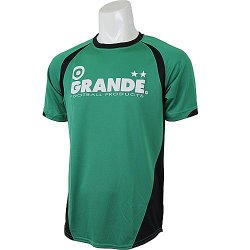 画像2: 【GRANDE.F.P.WEBショップ限定】【ジュニアサイズ対応】クロスカット.プラクティスシャツ＆パンツ上下セット　グリーンｘブラック