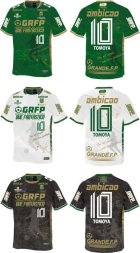 他の写真2: 【ジュニア〜BIGサイズ対応商品】 見木友哉ｘGRANDE.F.Pコラボ.TOMOYA・NO.10昇華転写サポートプラシャツ.長袖　ホワイト