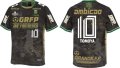 【ジュニア〜BIGサイズ対応商品】 見木友哉ｘGRANDE.F.Pコラボ.TOMOYA・NO.10昇華転写サポートプラシャツ.半袖　ブラック