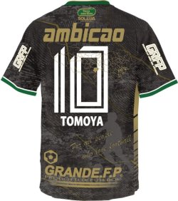 画像3: 【ジュニア〜BIGサイズ対応商品】 見木友哉ｘGRANDE.F.Pコラボ.TOMOYA・NO.10昇華転写サポートプラシャツ.半袖　ブラック