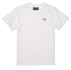 画像1: 【ジュニア〜BIGサイズ対応商品】 見木友哉ｘGRANDE.F.Pコラボ.TOMOYA.“M”刺繍Tシャツ　ホワイト