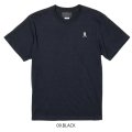 【ジュニア〜BIGサイズ対応商品】 見木友哉ｘGRANDE.F.Pコラボ.TOMOYA.シルエット刺繍Tシャツ　ブラック