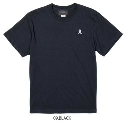 画像1: 【ジュニア〜BIGサイズ対応商品】 見木友哉ｘGRANDE.F.Pコラボ.TOMOYA.シルエット刺繍Tシャツ　ブラック