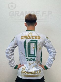画像12: 【ジュニア〜BIGサイズ対応商品】 見木友哉xGRANDE.F.Pコラボ.TOMOYA・NO.10昇華転写サポートプラシャツ.長袖 グリーン