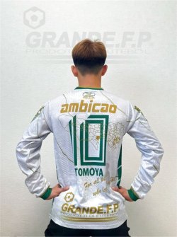 画像12: 【ジュニア〜BIGサイズ対応商品】 見木友哉ｘGRANDE.F.Pコラボ.TOMOYA・NO.10昇華転写サポートプラシャツ.半袖　ブラック