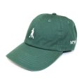  見木友哉ｘGRANDE.F.Pコラボ.TOMOYA刺繍WASHED TWILL BB.CAP　ダークグリーン