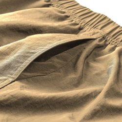 画像8: GRANDE.F.Pヘキサゴン.ナイロンショートパンツ サンドカーキ