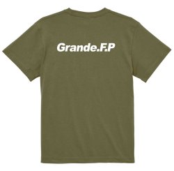 画像3: 【BIGサイズ対応商品】 Grande.F.P.ヘキサゴンプリント半袖Tシャツ　ライトオリーブｘホワイト
