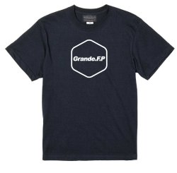 画像2: 【BIGサイズ対応商品】 Grande.F.P.ヘキサゴンプリント半袖Tシャツ　ブラックｘホワイト