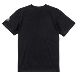 画像2: 【BIGサイズ対応商品】 Grande.F.Pスタンダード.ロゴプリント半袖Tシャツ　ブラックｘホワイト
