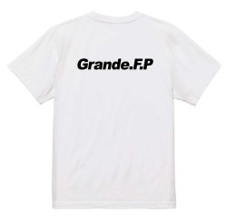 画像3: 【BIGサイズ対応商品】 Grande.F.P.ヘキサゴンプリント半袖Tシャツ　ホワイトｘブラック