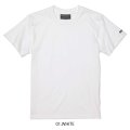 【BIGサイズ対応商品】  GRANDE.F.P.定番ハイクオリティー.ベーシックソリッド（無地）刺繍入りカラーTシャツ 　ホワイト