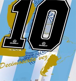 画像6: 【BIGサイズ対応商品】 2024"CAMPEONES ORTA VEZ”-Argentina-昇華転写プラシャツ アルゼンチン.ホワイトxサックスブルー