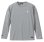 画像2: 【BIGサイズ対応商品】 見木友哉ｘGRANDE.F.Pコラボ.TOMOYA.シルエット刺繍長袖Tシャツ　ヘザーグレー (2)