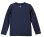 画像3: 【BIGサイズ対応商品】 見木友哉ｘGRANDE.F.Pコラボ.TOMOYA.シルエット刺繍長袖Tシャツ　ネイビー (3)