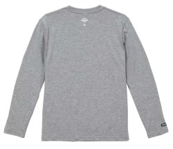 画像3: 【BIGサイズ対応商品】 見木友哉ｘGRANDE.F.Pコラボ.TOMOYA.シルエット刺繍長袖Tシャツ　ヘザーグレー
