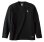 画像2: 【BIGサイズ対応商品】 見木友哉ｘGRANDE.F.Pコラボ.TOMOYA.シルエット刺繍長袖Tシャツ　ブラック (2)
