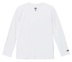 画像3: 【BIGサイズ対応商品】 見木友哉ｘGRANDE.F.Pコラボ.TOMOYA.シルエット刺繍長袖Tシャツ　ホワイト
