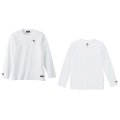 【BIGサイズ対応商品】 見木友哉ｘGRANDE.F.Pコラボ.TOMOYA.シルエット刺繍長袖Tシャツ　ホワイト