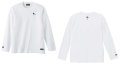 【BIGサイズ対応商品】 見木友哉ｘGRANDE.F.Pコラボ.TOMOYA.シルエット刺繍長袖Tシャツ　ホワイト