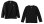 画像1: 【BIGサイズ対応商品】 見木友哉ｘGRANDE.F.Pコラボ.TOMOYA.シルエット刺繍長袖Tシャツ　ブラック (1)