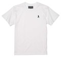 【ジュニア〜BIGサイズ対応商品】 見木友哉ｘGRANDE.F.Pコラボ.TOMOYA.シルエット刺繍Tシャツ　ホワイト