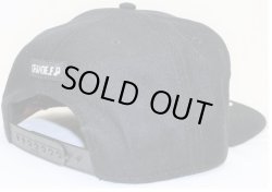 画像2: GRANDE.F.Pヘキサゴン.シリコンラバーフラットバイザーキャップ ブラック