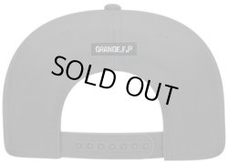 画像3: GRANDE.F.Pヘキサゴン.シリコンラバーフラットバイザーキャップ ブラック