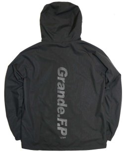画像3: 【BIGサイズ対応】Grande.F.P.Japan.マイクロウェザークロスフーデッド.ジャケット(裏メッシュ付) ブラック