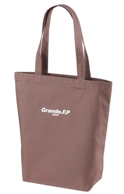 画像1: Grande.F.P.コットンキャンバス.レギュラートートバッグ　スモーキーピンク