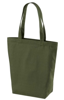 画像2: Grande.F.P.コットンキャンバス.レギュラートートバッグ　オリーブ