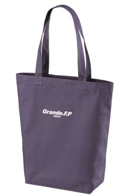 画像1: Grande.F.P.コットンキャンバス.レギュラートートバッグ　ストーンパープル