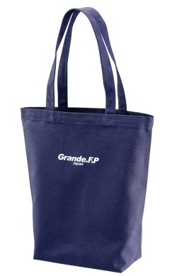 画像1: Grande.F.P.コットンキャンバス.レギュラートートバッグ　インディゴブルー