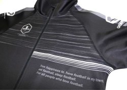 画像3: 【BIGサイズ対応】昇華転写.シャドーボーダーハイパージャージジャケット ブラック