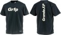 【BIGサイズ対応】Grande.F.P.LIMITEDドライストレッチプラクティスシャツ　ブラックｘホワイト
