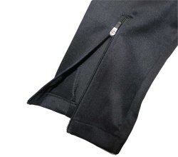 画像3: 【BIGサイズ対応】GRFP.ストレッチジャージ.ロングパンツ ブラックxガンメタル