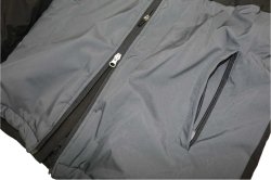 画像4: 【BIGサイズ対応】Grande.f.p.LIMITEDハーフウォーマージャケット  ブラックxグレー