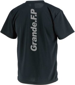 画像3: 【BIGサイズ対応】Grande.F.P.LIMITEDドライストレッチプラクティスシャツ　ブラックｘグレー