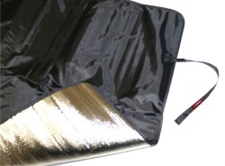 画像5: Grande .F.P.キャリングケース付きアウトドアシート（裏：アルミフィルム仕様）　ブラック