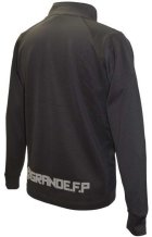 他の写真2: 【ジュニア対応】GRANDE.F.P プロト.２－ウェイス.ストレッチジャージ.ジップパンツ　ブラックｘブラック